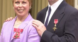 Ice skating legends Jayne Torvill, 68, and Christopher Dean, 67, are reportedly going to be given a damehood and knighthood in the King's New Year Honours (pictured in 2000)