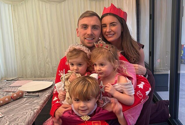 Dani Dyer shared a series of sweet festive family snaps on Instagram on Friday as she joined a host of stars continuing to celebrate the Christmas season