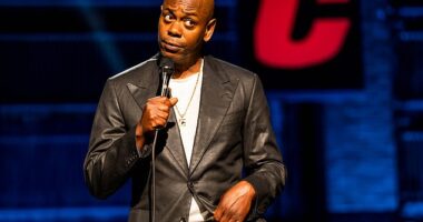 Dave Chappelle called Kirk 'an internet personality' and 'a wholesome white guy' whose death was shocking in his new Netflix special The Unstoppable; pictured in his 2021 film The Closer