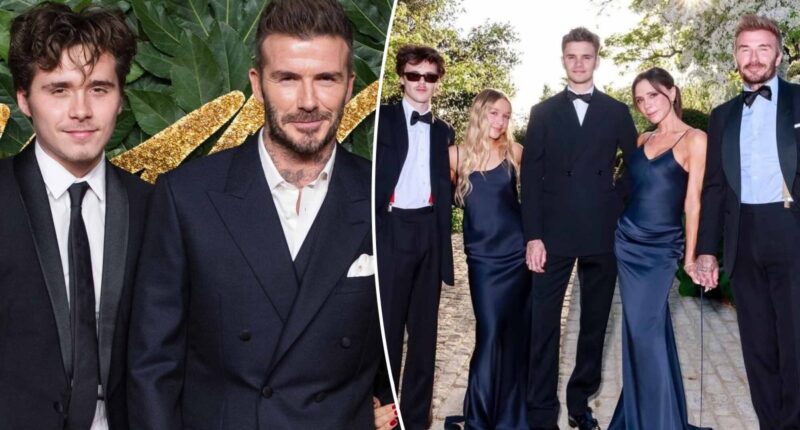 David Beckham leaves Brooklyn out of 2025 roundup as family feud rages on