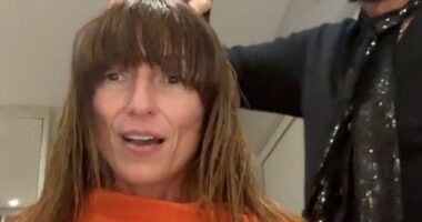 Davina McCall and her husband Michael Douglas have admitted they can't wait for 2025 to end after enduring a 'hell of a year' following the presenter's brain tumour and breast cancer diagnosis