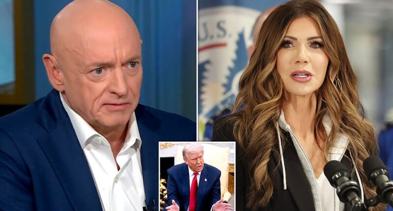 The latest remarks from a Democratic Senator show how far apart America's major political parties are on the issue of immigration. In a Sunday interview with NBC's Meet The Press host Kristen Welker, Arizona Democrat Mark Kelly accused the Trump administration of implementing a 'permanent pause [on] migration from all third-world countries' because he doesn't like 'brown people.' 'When I heard [Secretary Noem] say that they're going to pause immigration from third-world countries, I mean, I take that as a message that they don't want brown people coming to the United States,' Kelly told Welker.