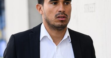 Disgraced A-League star Ulises Davila will be sentenced for corrupt conduct next year after bail was continued in Sydney's Downing Centre on December 19