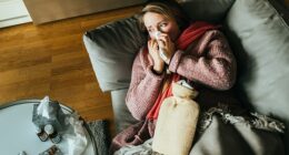 A family doctor has revealed exactly what you should do if you were exposed to the flu - as a severe variant of the illness is spreading rapidly across the United States (stock image)