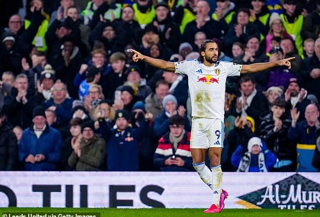 Dominic Calvert-Lewin has scored six goals in his past five appearances for Leeds United