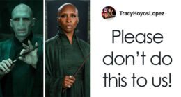“Don’t Do This To Us”: Cynthia Erivo Allegedly In Talks To Play Lord Voldemort, Sparking Meltdown