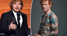 Ed Sheeran shows off 30-pound weight loss in shirtless pics