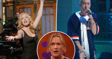 Eminem asked Kate Winslet for gross favor during 2004 ‘SNL’ appearance