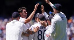 England’s bowlers strike as wickets continue to tumble at the MCG