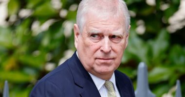 Victims of Jeffrey Epstein on Thursday demanded that Andrew Mountbatten-Windsor (pictured in April this year) be prosecuted ahead of the release of a million more files about the paedophile