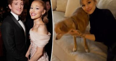 Ethan Slater shares photos of Ariana Grande enjoying holiday