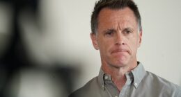 NSW Premier Chris Minns (pictured in Bondi on Sunday) has vowed to shut down any venue hosting hate preachers