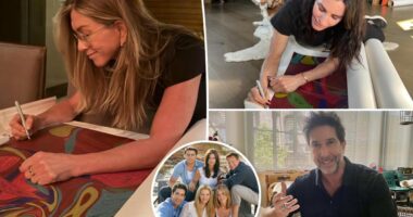 'Friends' cast teams up for special tribute to co-star Matthew Perry two years after his death