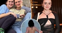 'Game of Thrones' star Maisie Williams bares all while skinny dipping in Italy