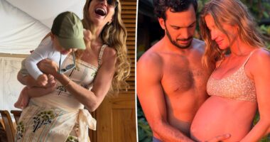 Gisele Bundchen shares photos of baby with Joaquim Valente