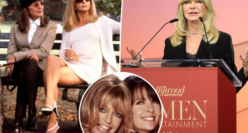 Goldie Hawn breaks down in tears honoring 'extraordinary' Diane Keaton