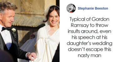 Gordon Ramsay Makes Brutal Speech At Daughter’s Wedding To Adam Peaty After Aunt’s ‘Shame’ Text