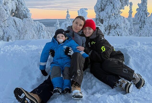 Tilly, 24, and Tana Ramsay, 51, enjoyed a festive family trip to Lapland as they shared a series of sweet snaps on Instagram on Sunday
