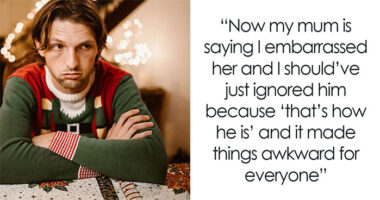 Guy Leaves Christmas Dinner Over Uncle’s Jokes, Mom Furious He “Embarrassed Her”