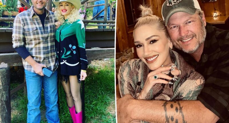 Gwen Stefani is hot for Blake Shelton's farmer boy skills