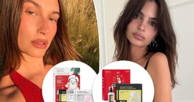 Hailey Bieber's favorite Cosrx mask is 40% off in this exclusive gift set