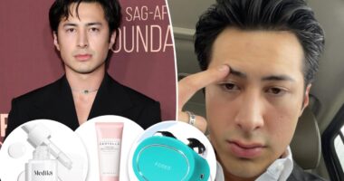 'Heated Rivalry' star Hudson Williams shares his extensive skincare routine