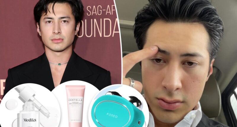 'Heated Rivalry' star Hudson Williams shares his extensive skincare routine