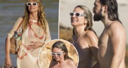 Heidi Klum goes au naturel while vacationing with husband Tom Kaulitz in St. Barths