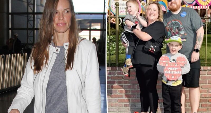 Hilary Swank apologizes for lashing out at mom taking terminally ill sons on Make-A-Wish trip