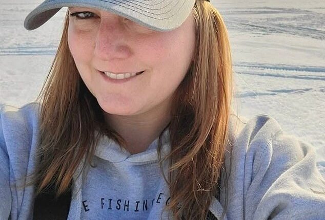 A hospital patient allegedly beat Minnesota security guard Andrea Merrell (pictured), 43, to death outside M Health Fairview Lakes Hospital in Wyoming on Christmas Day