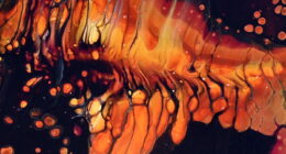 I Made A Chain Pull Acrylic Pouring Experiment That Surprised Me