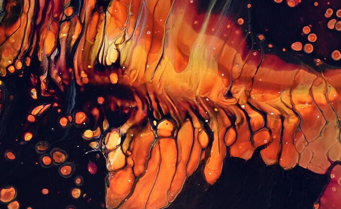 I Made A Chain Pull Acrylic Pouring Experiment That Surprised Me