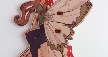I Turn My Illustrations Into Small Wooden Fairies, And Each One Has Its Own Magical Personality