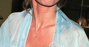 Danniella Westbrook in 2000. The actress's nose was severely damaged by her cocaine use