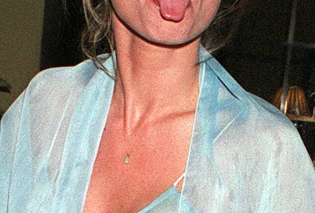 Danniella Westbrook in 2000. The actress's nose was severely damaged by her cocaine use
