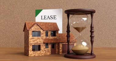 Leasehold: In England and Wales, many flats are sold with a lease which gives the owner the right to live in the property for a set number of years