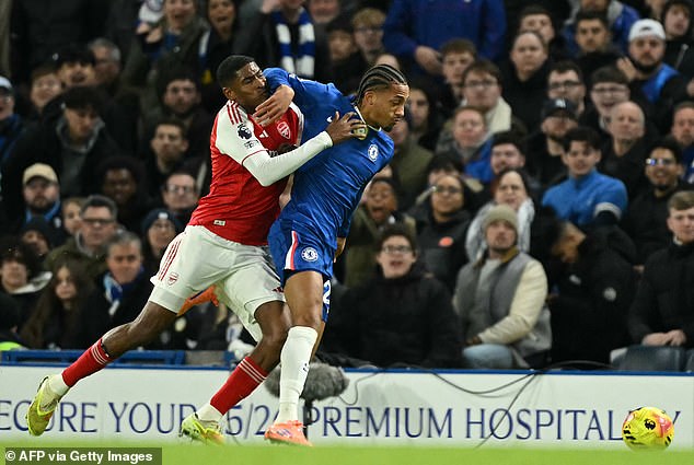 Chelsea and Arsenal played out an entertaining 1-1 draw at Stamford Bridge on Sunday