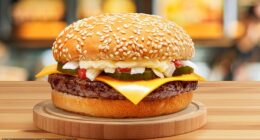 A food scientist who posts on TikTok under the username @hydroxide told the Daily Mail that you should always order burgers well done (stock image)