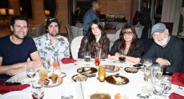 Less than 48 hours before Rob and Michele Reiner would be found dead in their $13.5 million Brentwood mansion, their throats slit in a grisly attack, the couple shared a festive dinner at a favorite restaurant nearby (Reiner family pictured out for dinner in 2024)