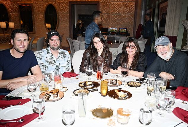 Less than 48 hours before Rob and Michele Reiner would be found dead in their $13.5 million Brentwood mansion, their throats slit in a grisly attack, the couple shared a festive dinner at a favorite restaurant nearby (Reiner family pictured out for dinner in 2024)