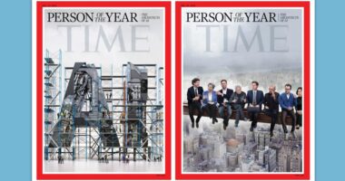 Investors fear Time just jinxed the AI stock-market rally with its 2025 person of the year