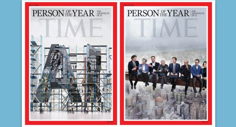 Investors fear Time just jinxed the AI stock-market rally with its 2025 person of the year