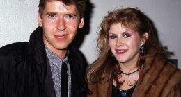 Kirsty MacColl, right, pictured with then husband Steve Lillywhite. Her ex has cast new doubts on the official story given for her death
