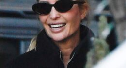 Ivanka Trump wore minimal make-up as she stepped out with her family in Aspen, Colorado