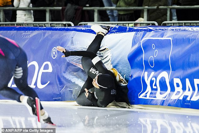 Jake Paul's fiancee Jutta Leerdam left Dutch Olympic Trials in tears after crashing