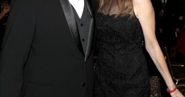 James Cameronhas slammed Amy Poehler over a joke that she made about his marriage to fellow filmmaker Katheryn Bigelow (Cameron and Bigelow are pictured in February 2010)
