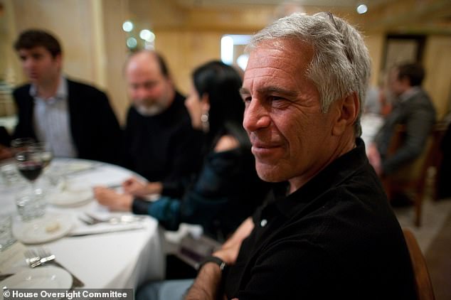 House Democrats released 68 photographs from Jeffrey Epstein's estate on Thursday, including images taken at the Edge Group's annual Billionaires' Dinner in 2011. Epstein is pictured at the event, seated with several other guests