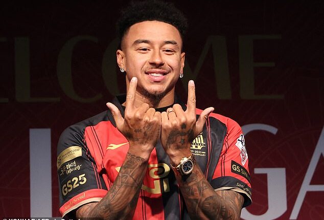 Jesse Lingard made a 5,000 mile switch to South Korea when he signed for FC Seoul in 2024