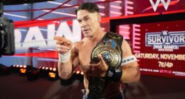 John Cena at Monday Night RAW in 2025