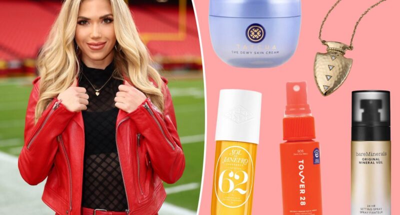 Kansas City Chiefs heiress Gracie Hunt discusses her game-day makeup and fashion